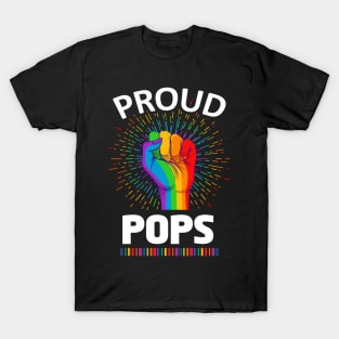 Proud Pops Gay Lgbt T-Shirt